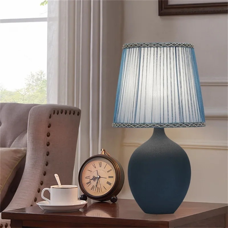 PLLY Dimmer Table Lamp Ceramic Desk Light Contemporary Creative Decoration for Home Bedroom