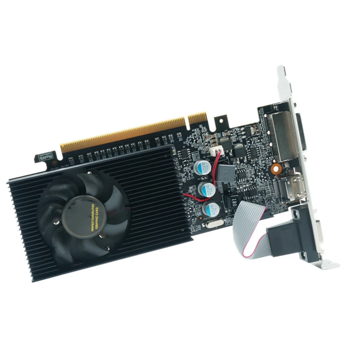 -NEW GT730 2GB Graphics Card GT730 DDR3 64Bit DDR3 Graphics Cards GT 730 DDR3 Video Card HDMI-Compatible