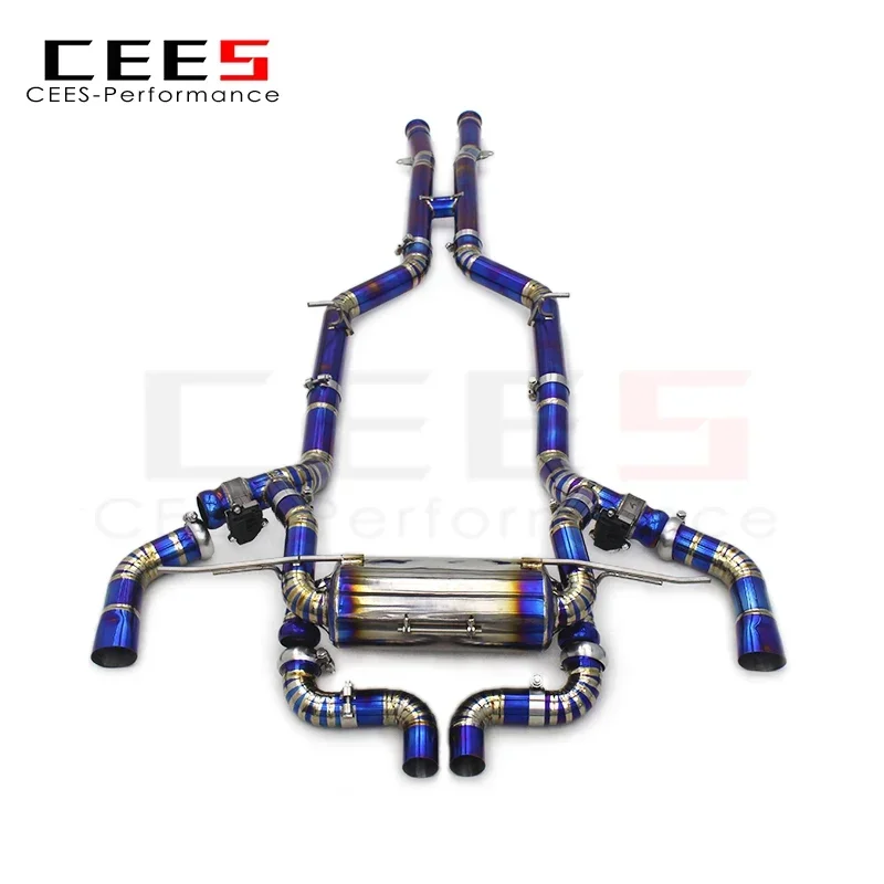 📈High Performance CEES Valved Catback Exhaust System for Mercedes - Benz GTR/GT R C190 4.0T (2019 - 2023)
