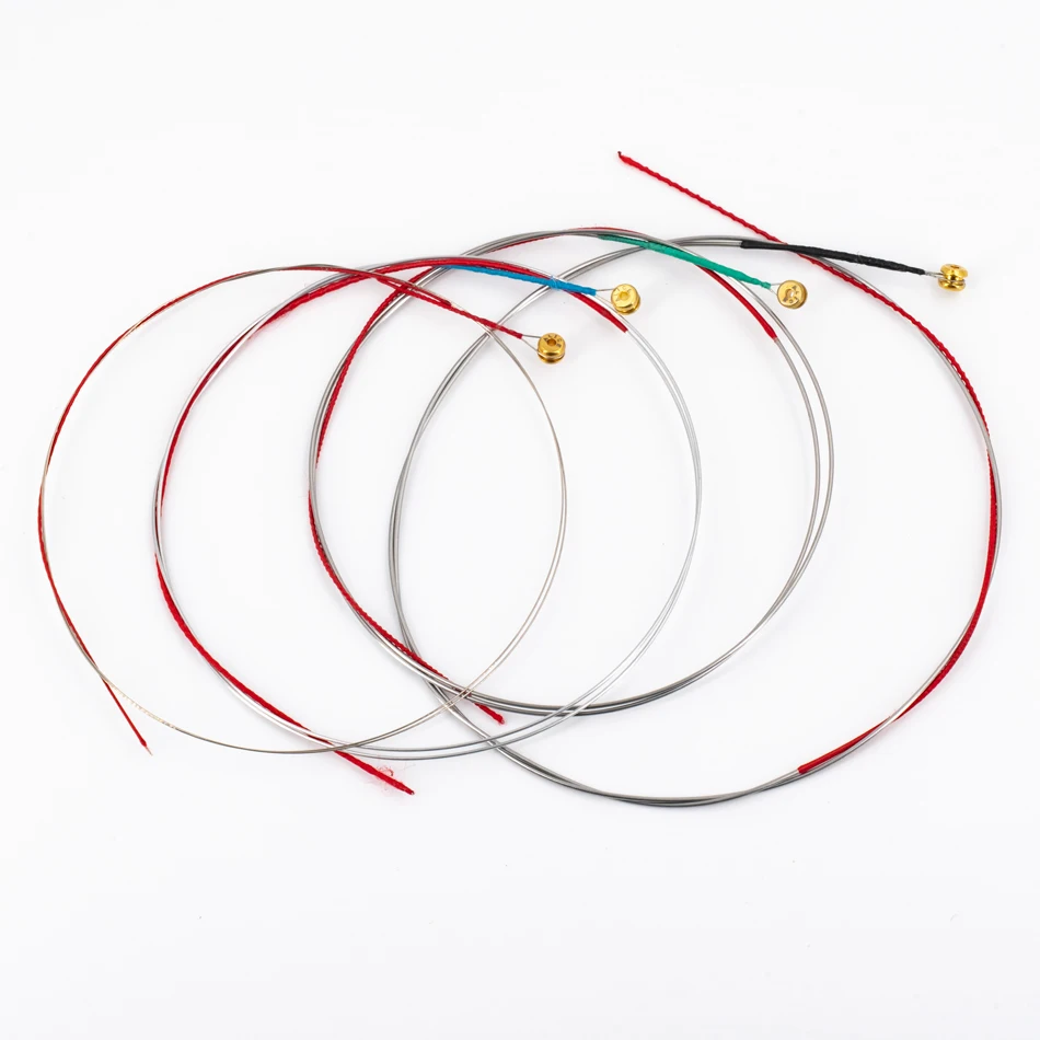 Alice A705 Violin Strings Set Stainless Steel Chrome Alloy Winding Steel Core 4 Strings/ Set for 4/4,3/4,1/2,1/4,1/8