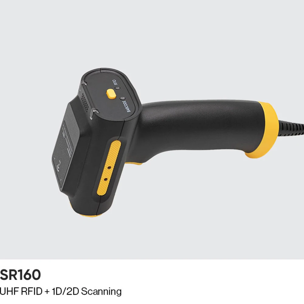 Imagem -05 - Chainway-pistola Portátil Barcode Scanner Leitor Uhf Scanner Rfid Impinj E310 1d 2d Bluetooth Inventário de Varejo Sr160