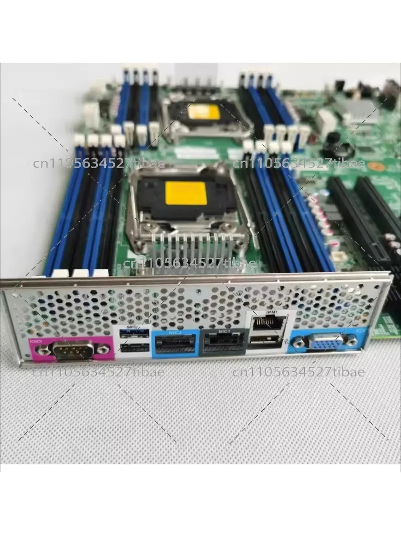 Six-card DIY computer X99 Dual Server Motherboard E5-v3v4cpu M.2 Boot RD450X