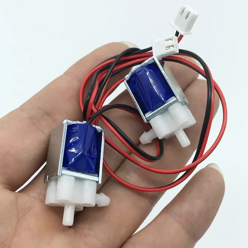 Bidirectional Solenoid Valve Normally Closed DC 3.7V 6V 12V Electric Control Water Exhaust Micro Valve