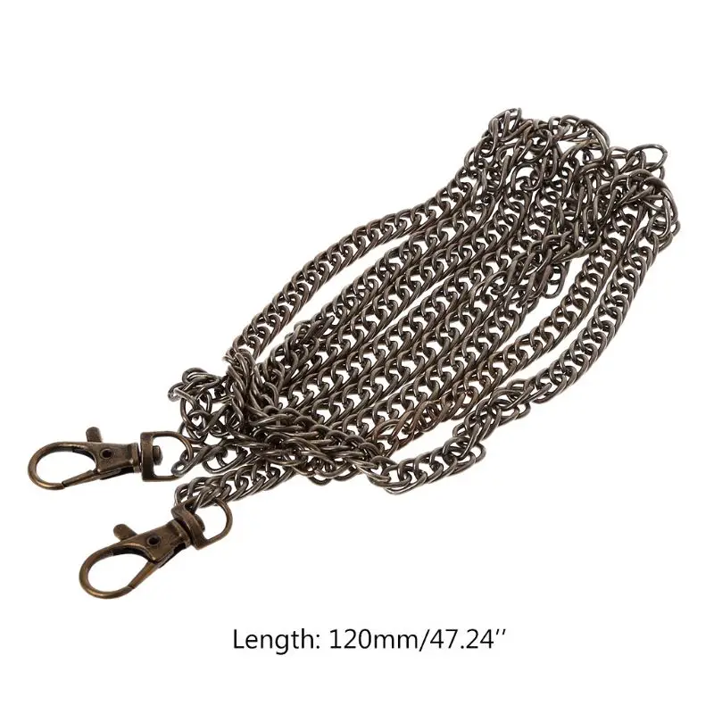 Metal Chain Shoulder Crossbody Strap For Small Handbag Purse Bag Replacement