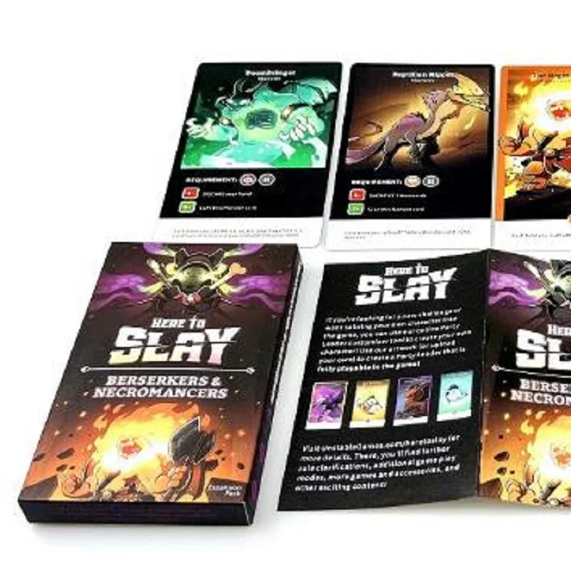 Game Tarot Cards for Excitement Toploader Sleeves Photcards, Toploader Sleeves, Party Table Expansion, Here Slay Battle Base, Ho