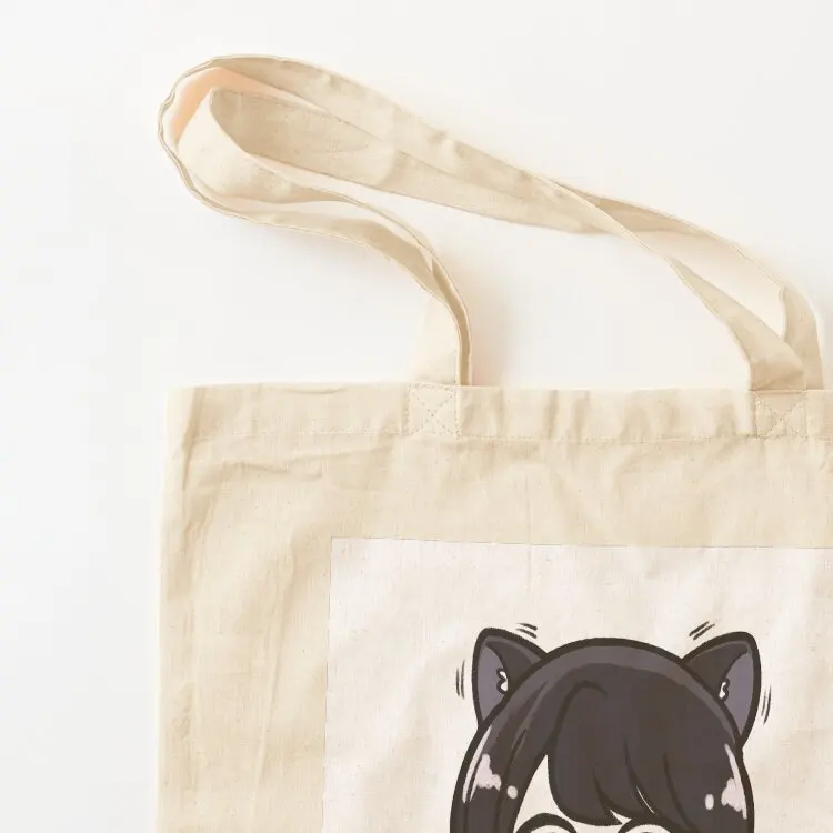 komi san can't communicate manga komi cat blush! Tote Bag bag for beach Canvas stote bag reusable shopping