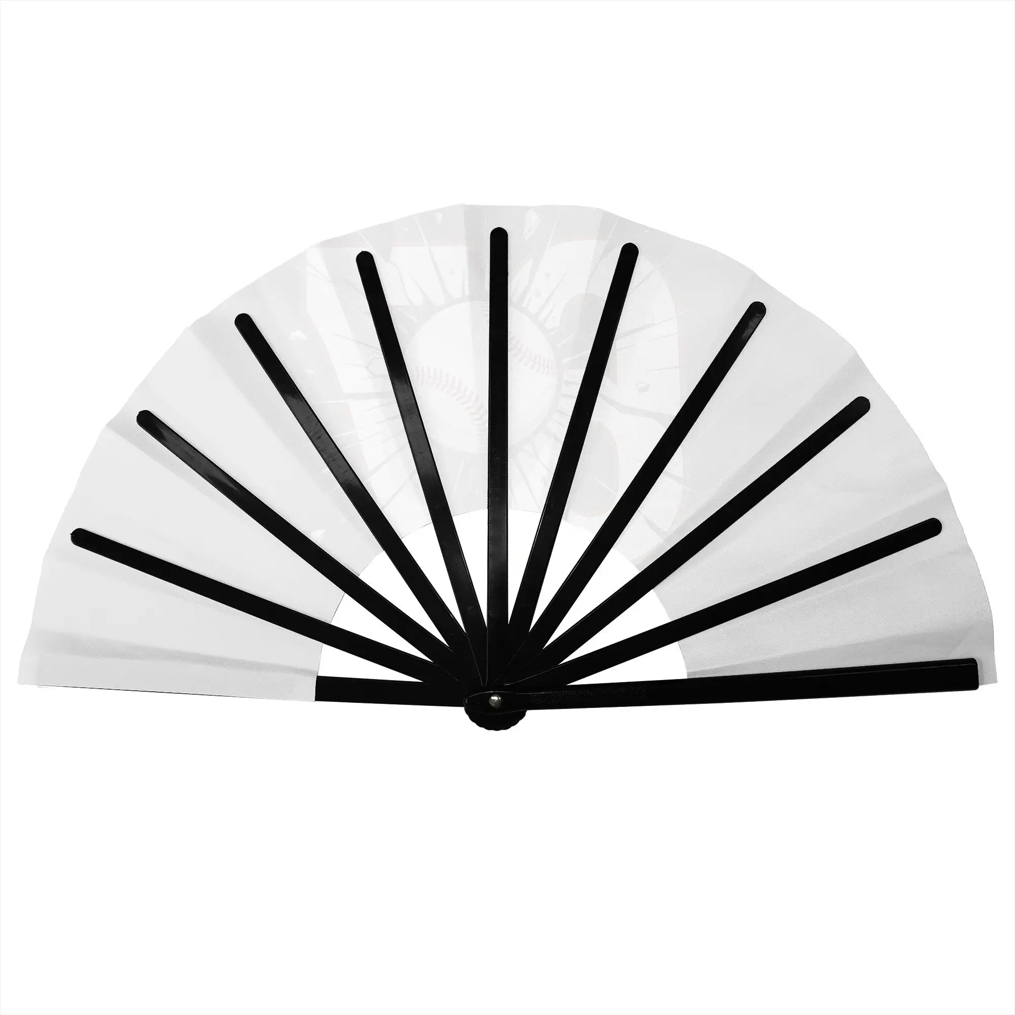 Customized Six Seven 67 Portable Pocket Fan Camping Funny  Polyester Folding Fan Chinese Dance Handheld Cooling Fans