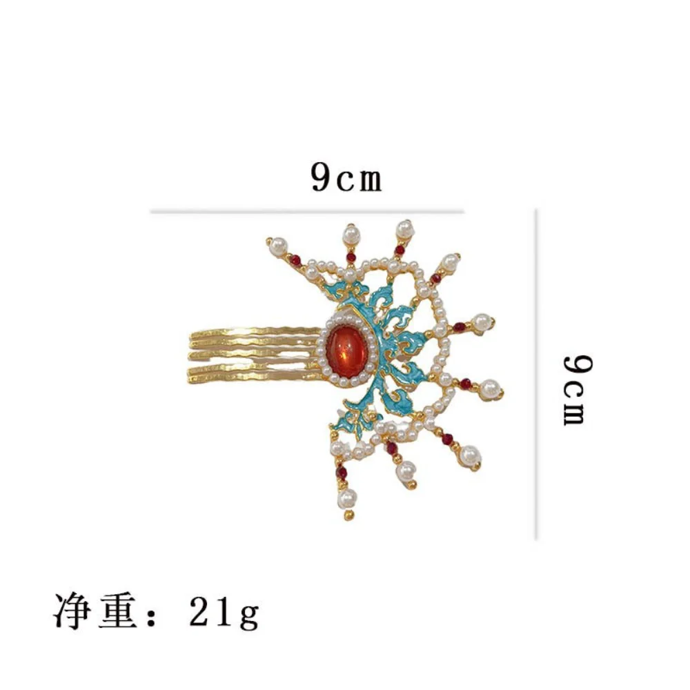 

Pearl Hair Comb 9cm Chinese-Style Hair Accessory Antique-Style Hair Accessories Chinese-Style For Women Chinese Festivals