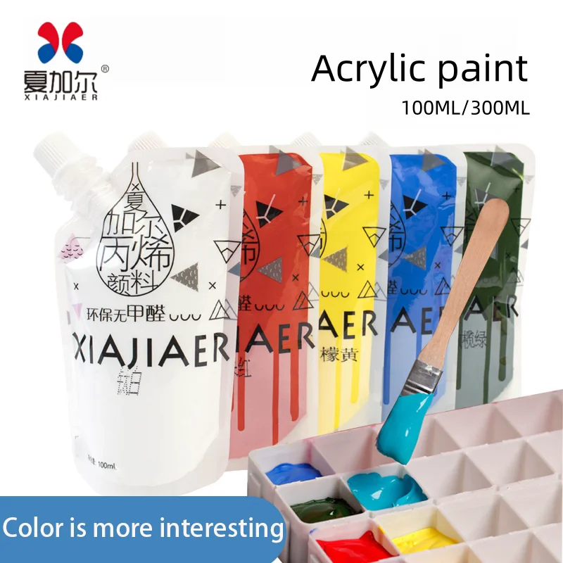 Tas Chagall cat akrilik 100ML/64 warna, perlengkapan seni grafiti siswa seni grafiti DIY