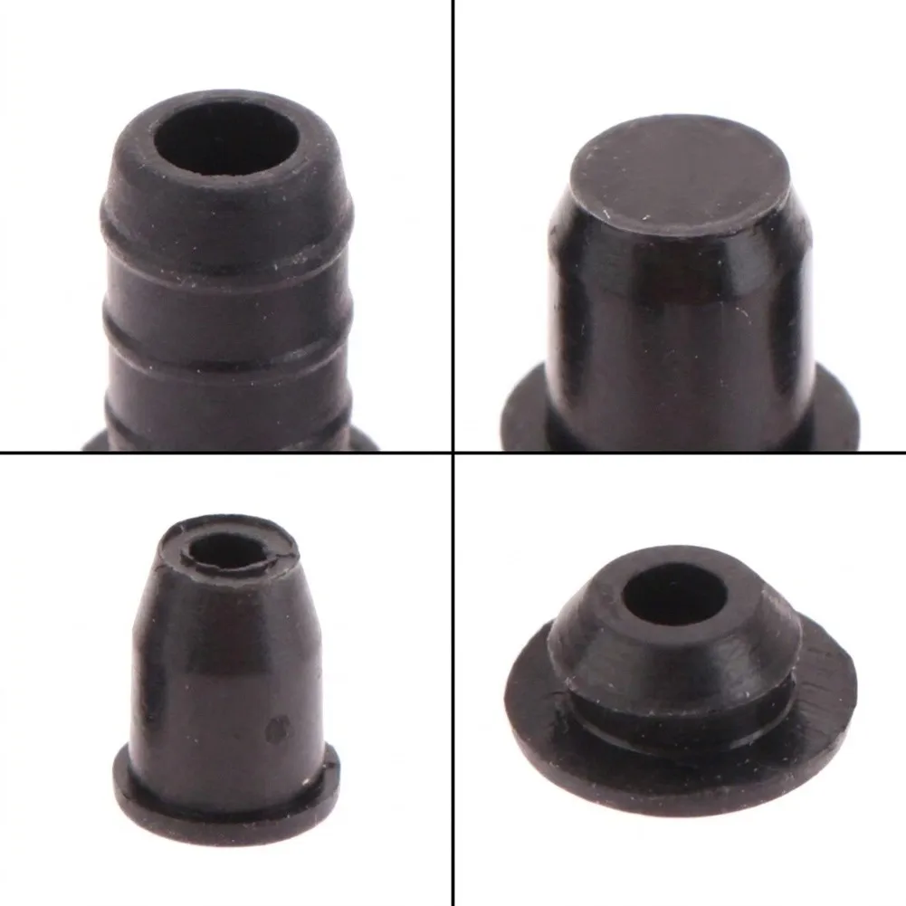 Derailleur Cable Seal Bike Frame Rubber Cover Wear Resistant Texture Easy Installation Process Tool Free Replacement
