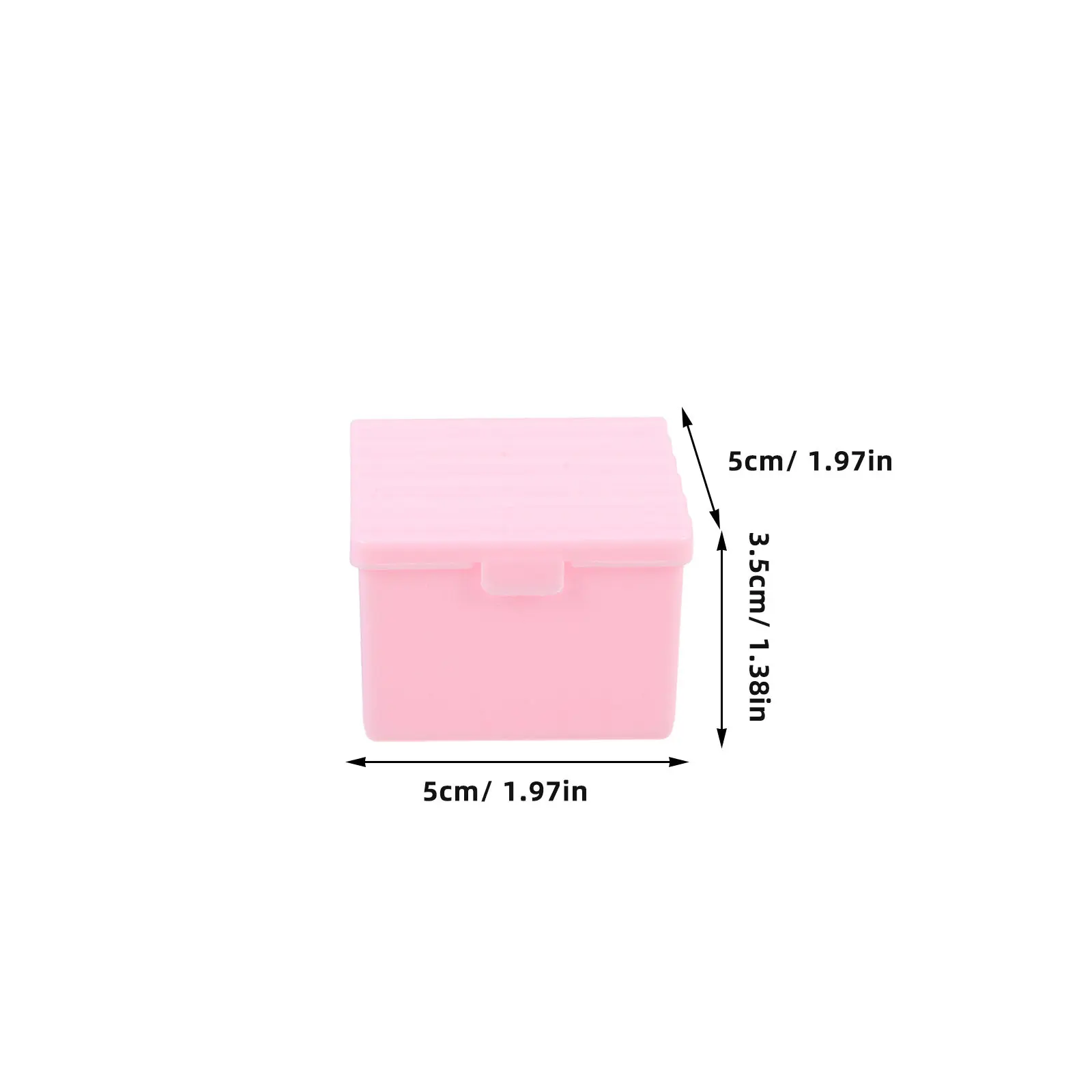 2Pcs Nail Brush Cleaner Plastic Nail Art Cleaning Cups Lid Layered Design Professional Manicure Tool Organizer Holder