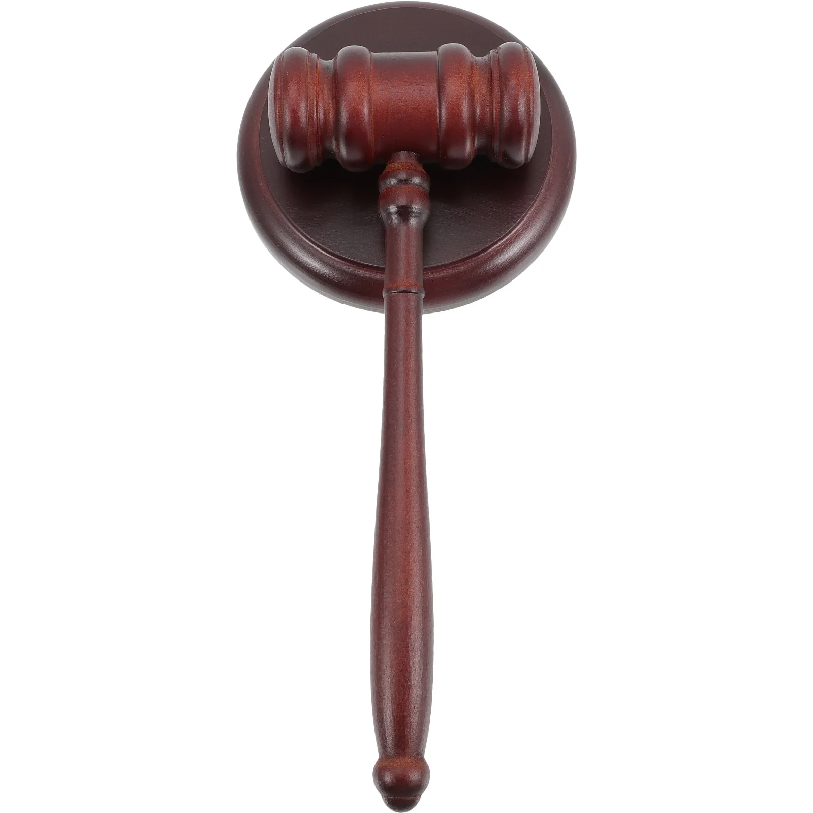 

1 Set Of Auction Hammer Wooden Gavel For Judge Lawyer Court Portable Solid Wood Sound Block Meeting Chair Decorative Hammers