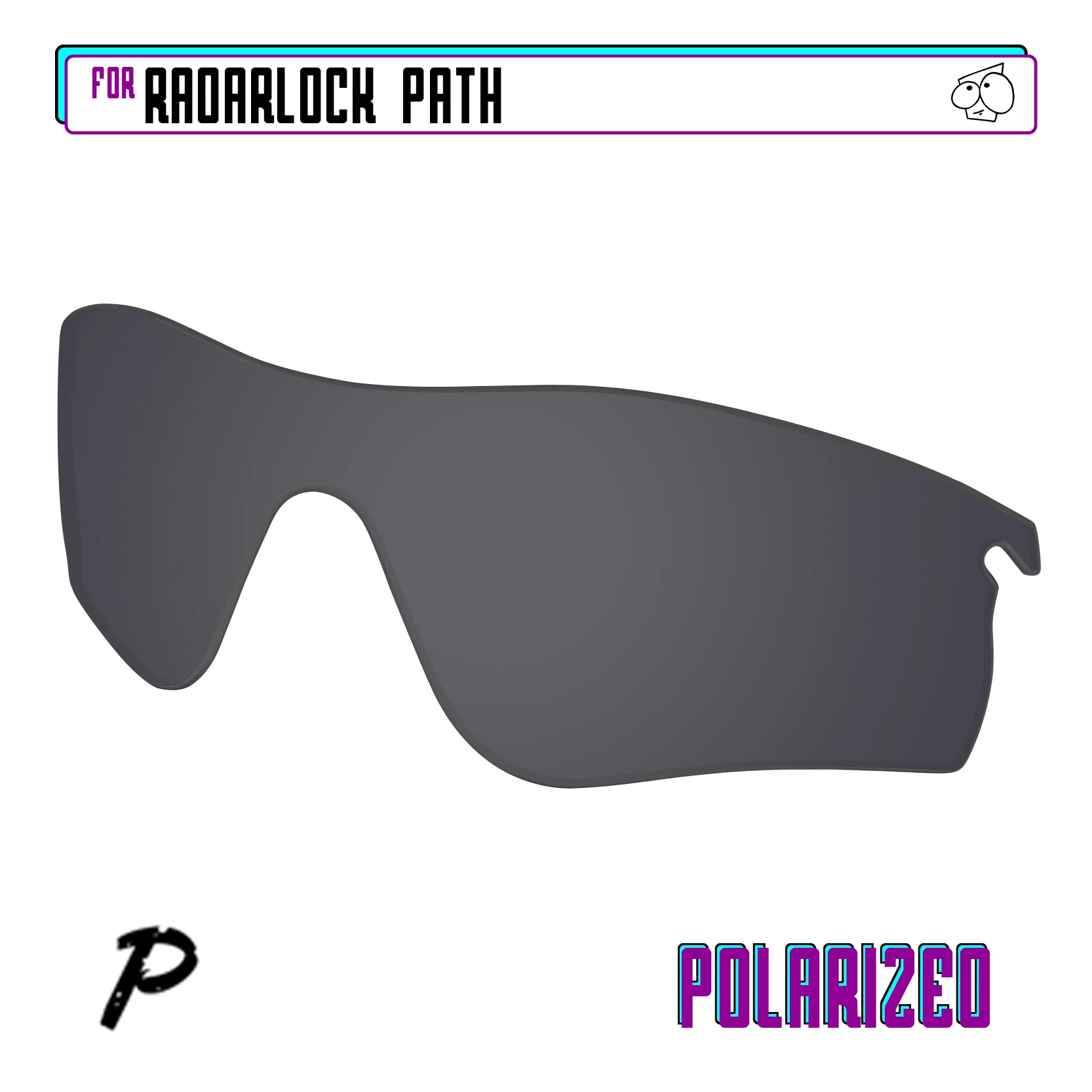SunglassDoctor Polarized Replacement Lenses for Oakley RadarLock Path OO9181 | RadarLock Path Asian Fit Sunglasses - Multiple