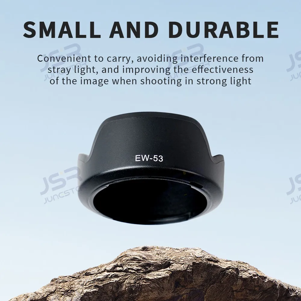 Suitable for Canon EW-53 Light Shield RF-S 18-45mm Lens EOS R10 R8 R50 M50 M5 M6 M6II Micro Single EF-M 15-45mm Lens