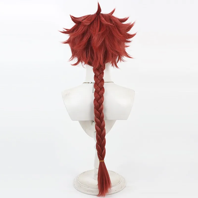 Anime Link Click Vein Cosplay Wig Halloween Party Prop Synthetic Hair Heat Resistant Fiber + Wig Cap