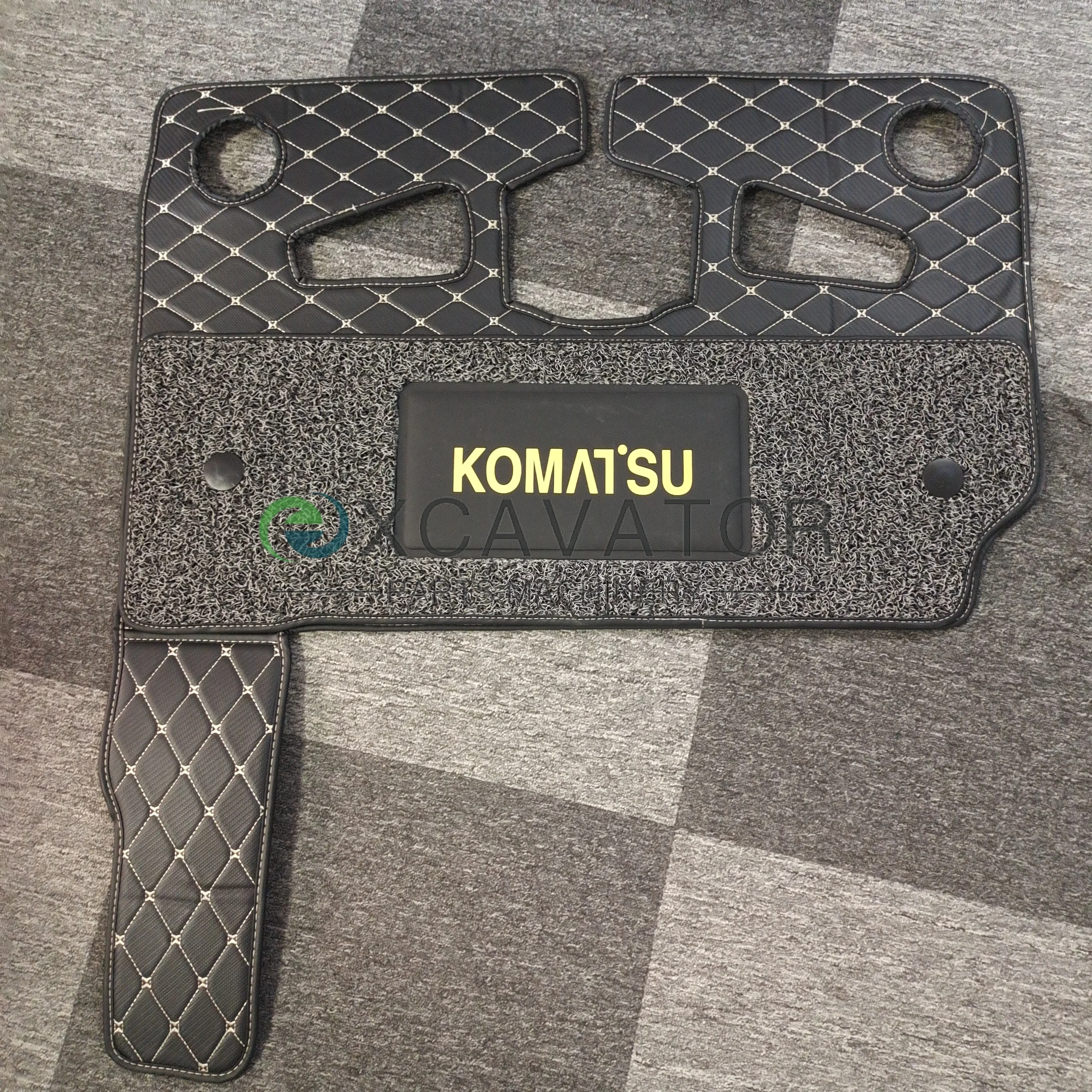 

For KOMATSU PC Excavator Cab Foot Pad EmulsionCar Chassis Mats PC60-8 PC70-8 Parts