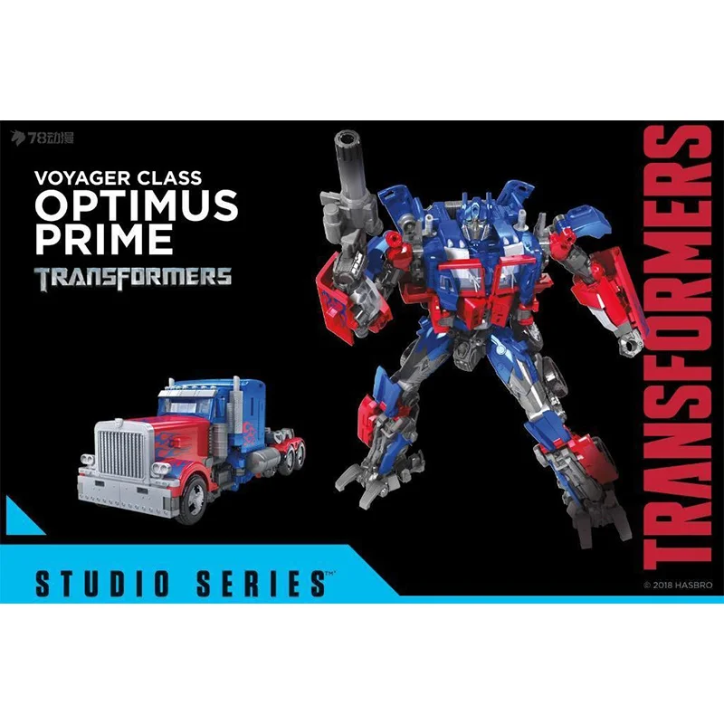 Hasbro Transformers Studio Series SS32 Optimus Prime 18Cm Voyager Class Anime Originale Action Figure Modello Giocattolo Collezione Regalo