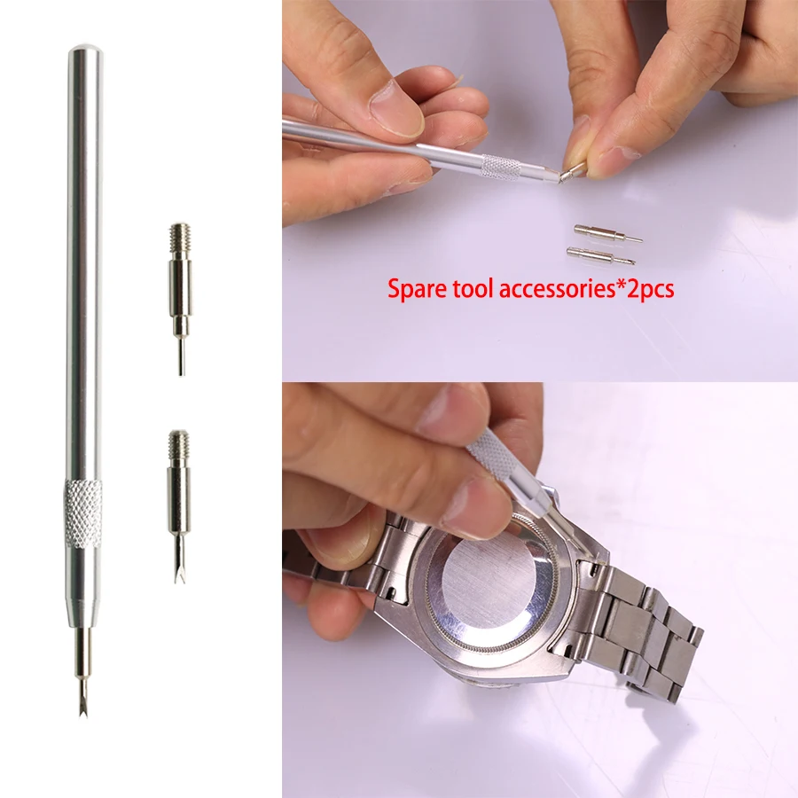 Werkzeuge zur Uhrenreparatur, Schrauben zum Entfernen der Uhrendeckel, Riemenschrauben zum Entfernen, Verbindungsstange zum Ersetzen des Armbands, 38-teiliges Werkzeugset