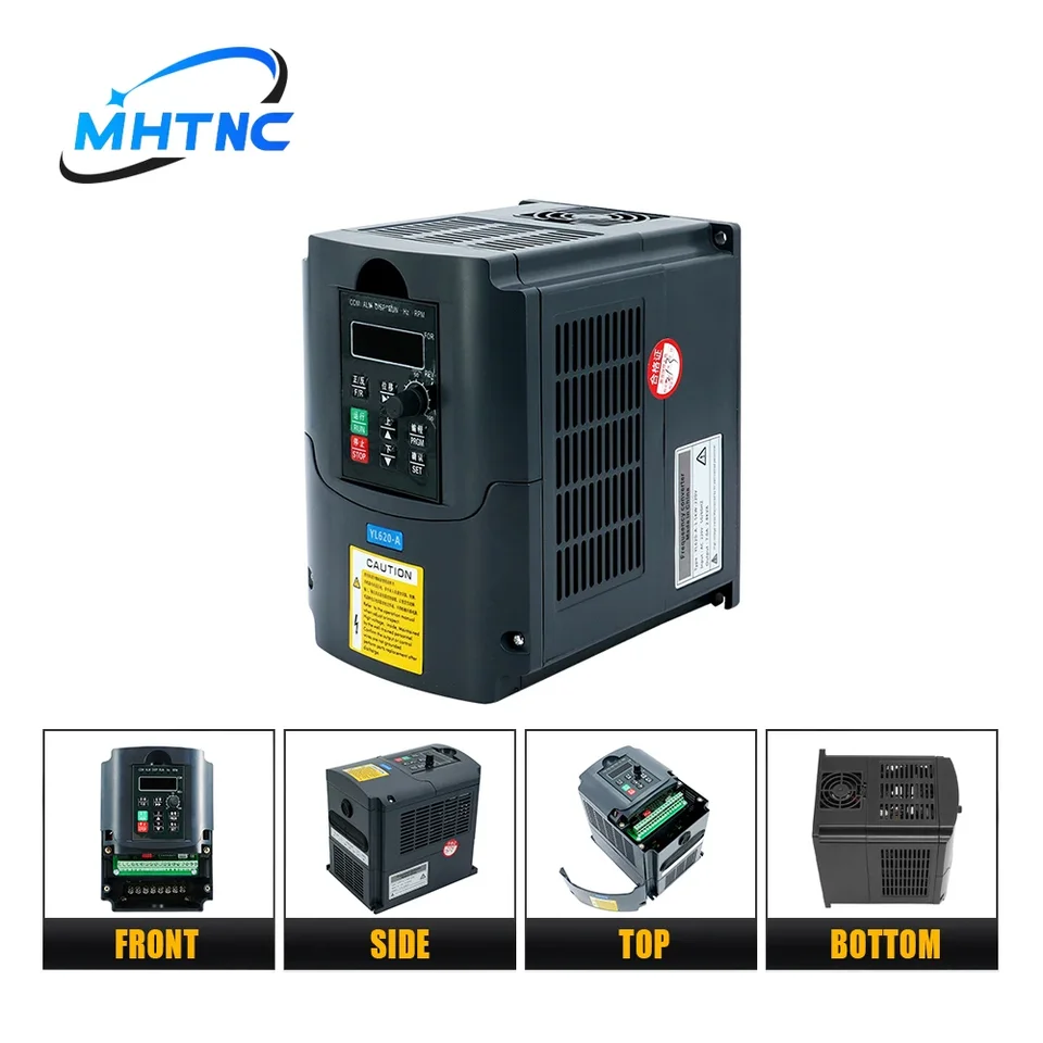 yk620 New 2200W 2.2KW YL Inverter VFD YL620-A 400hz Input Single Phase