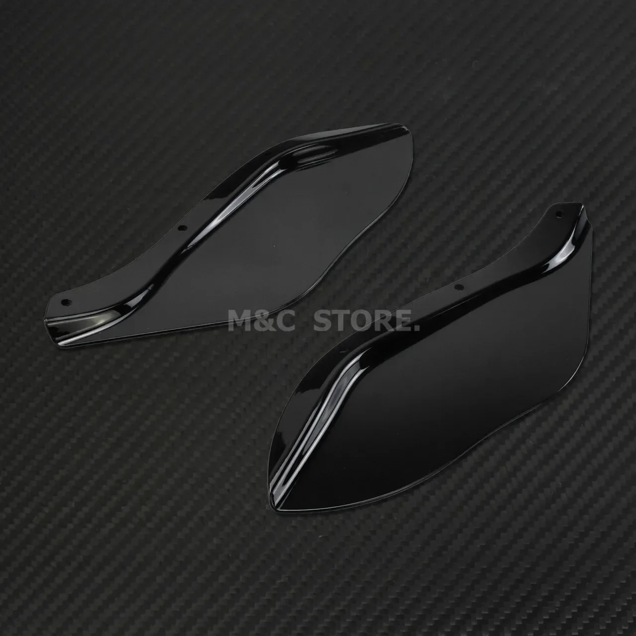 Motorcycle Batwing Air Deflector Fairing Side Windshield Plastic For Harley Touring Street Glide Road King Electra FLHX  96-2013