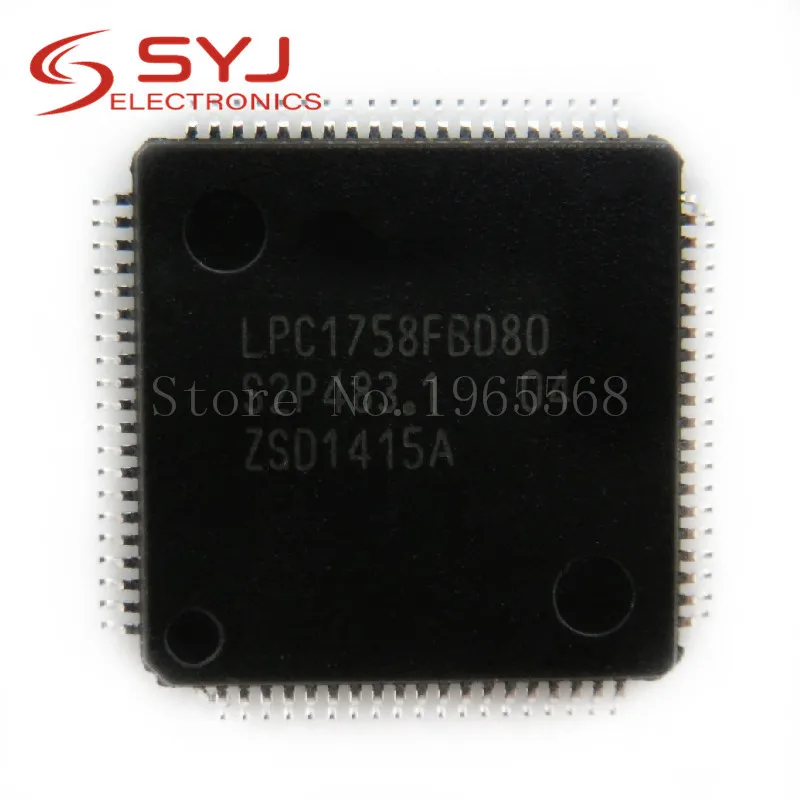 

1pcs/lot LPC1758FBD80 LPC1758 LQFP-80 In Stock