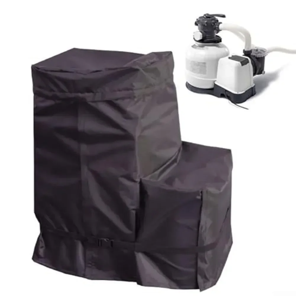 1pc Pool Pump Cover For-INTEX 14-16 Inch Sand Filter Waterproof Outdoor Garden 420D Pool Sewage Sand Filter Pump Covers