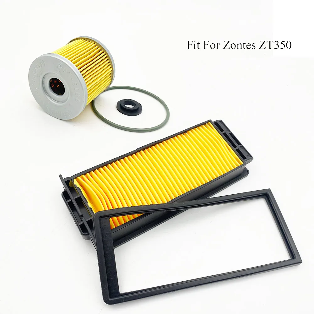 New Fit ZT350 Motorcycle Filter Element Engine Oil Filters Filtration For ZONTES ZT350X X1 X2 350R R1 R2 350T T1 T2