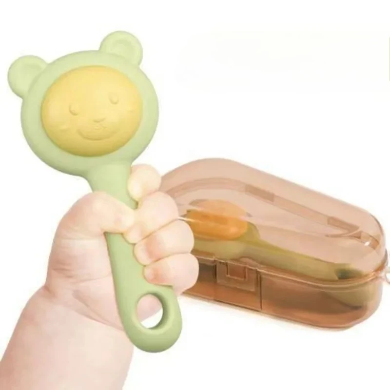 Massaggiagengive per bambini, bastoncino per dentizione, sonagli per le mani, giocattoli, palmo, musica morditiva in silicone, può essere bollito, anti-mangiare, lenitivo per le mani