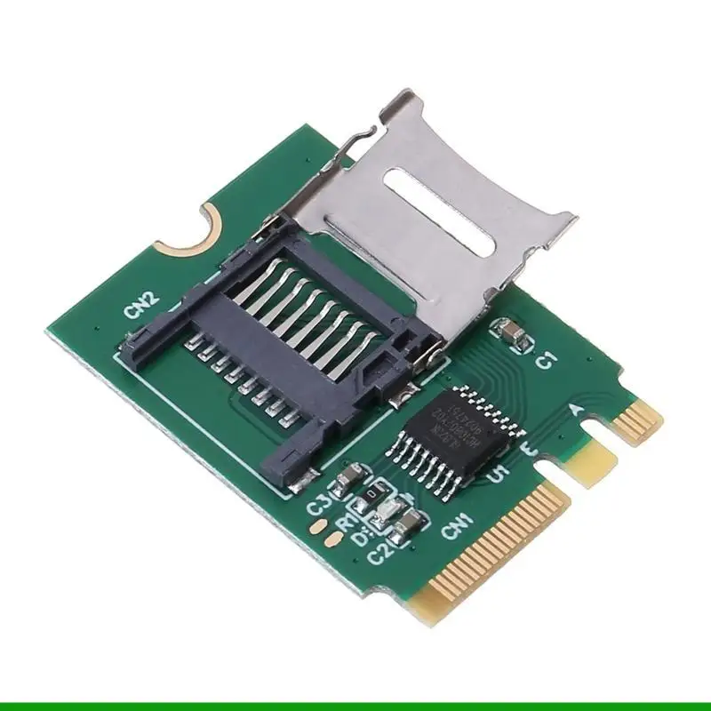 U55C NGFF for Key A.E WIFI Slot to SDHC SDXC TF Card Reader T-Flash Card