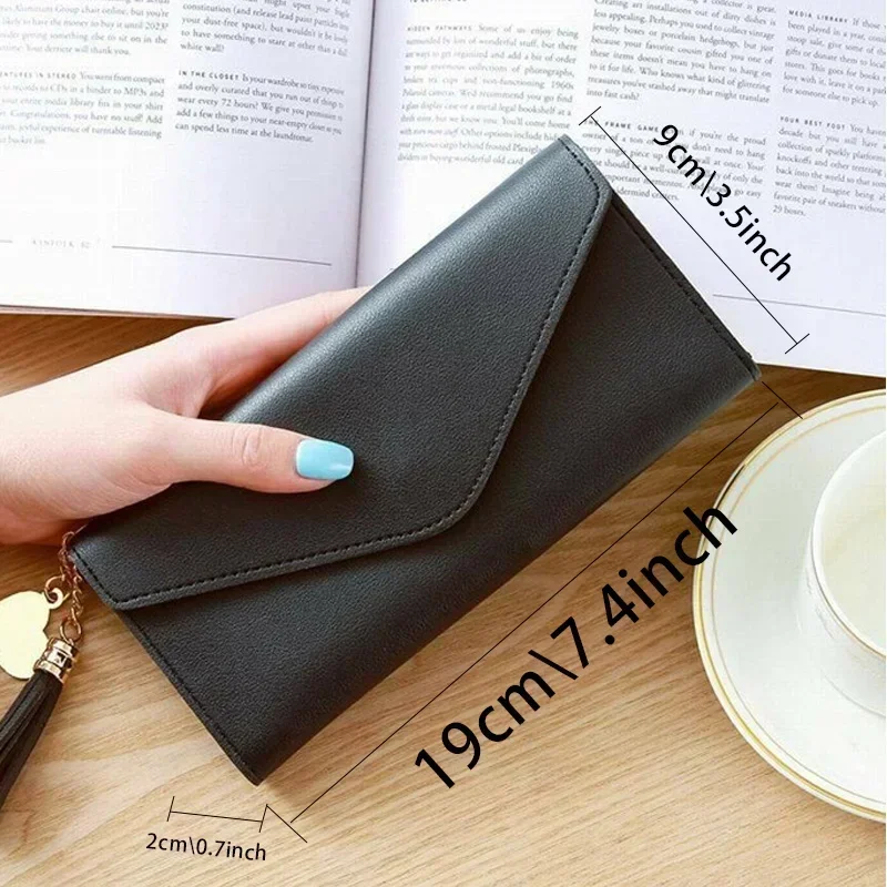 Wallet Women Rfid Blocking Fashion Compact Bifold Luxury Leather Pocket Wallet Ladies Purse with ID Window InitialLetter Pattern