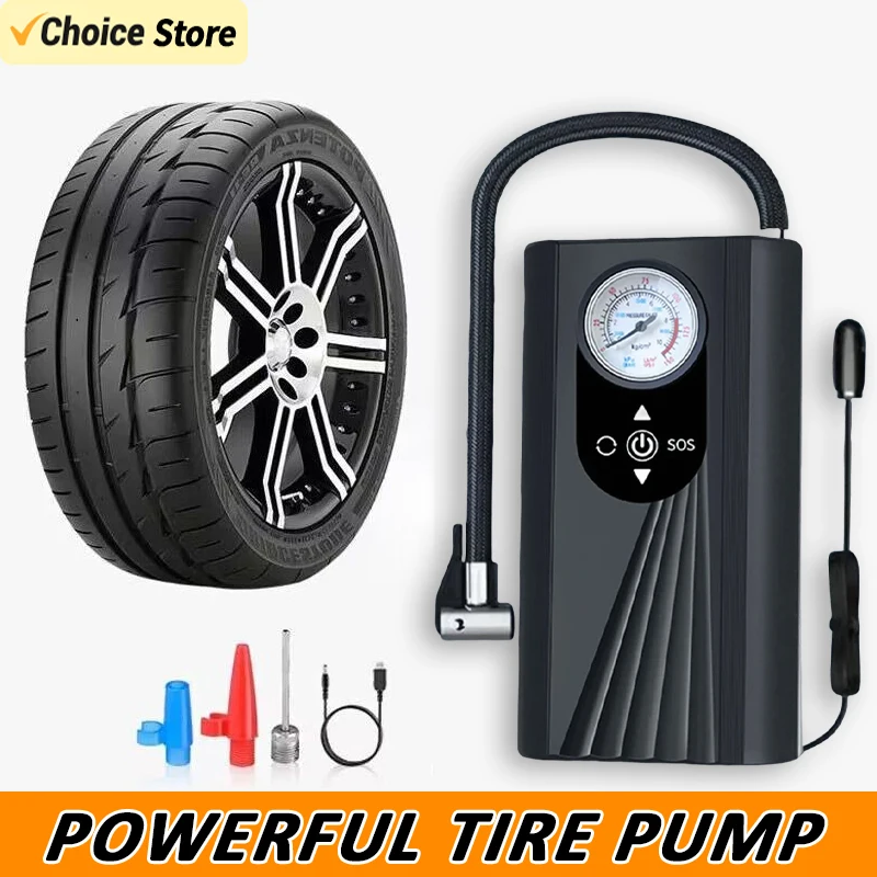 150PSI Portable Car Air Compressor Electric Tire Inflator Pump for Motorcycle Bicycle Boat Car Tire Ball