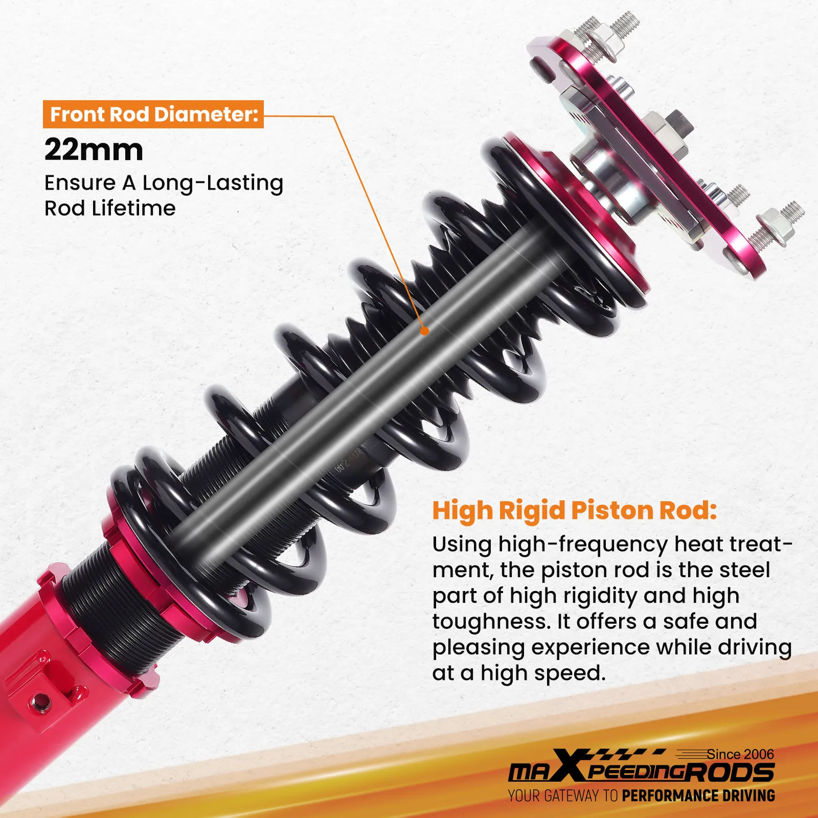 

Комплект подвески MaXpeedingrods Street Coilovers для Mazda RX7 1.3L 1985-1992