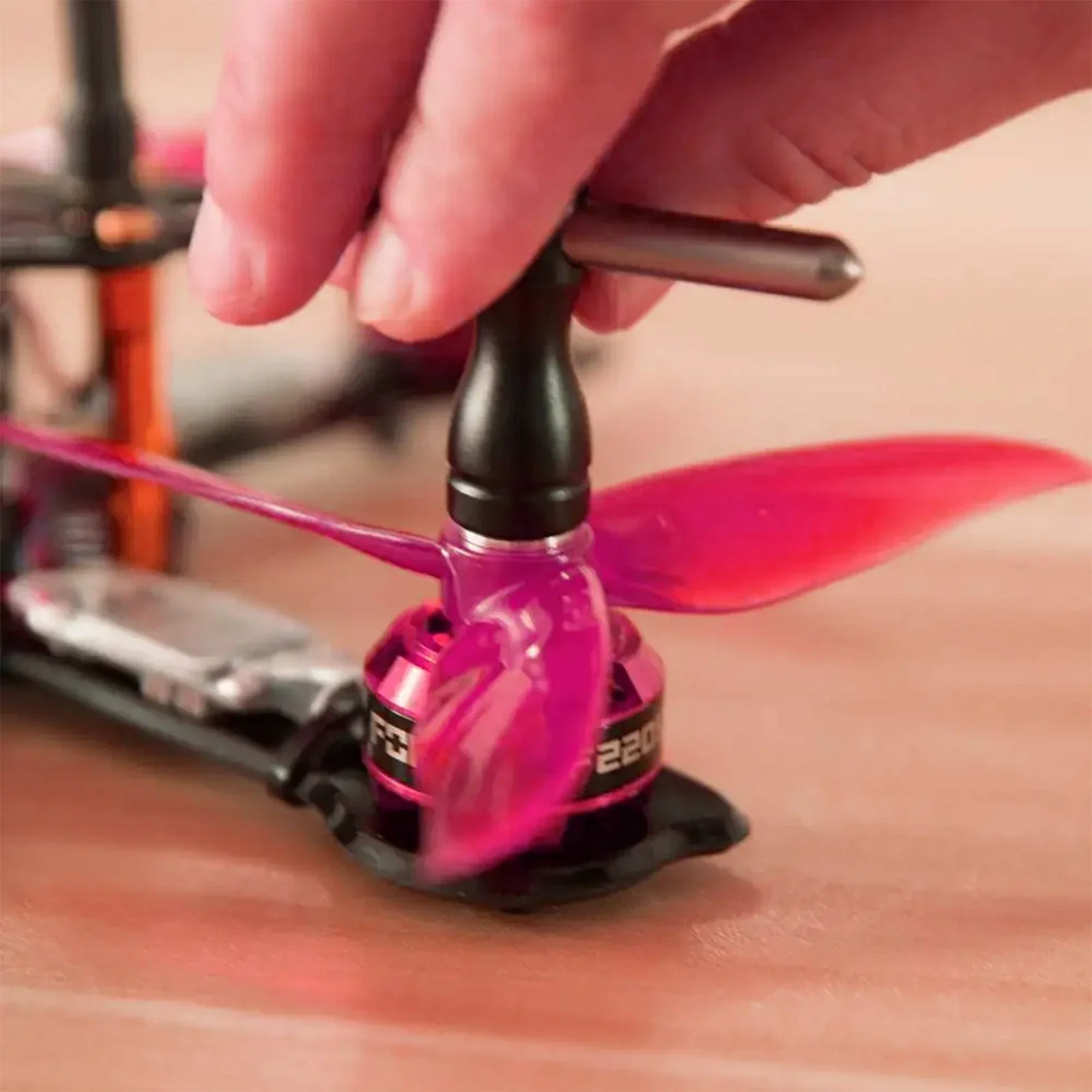 1 pçs m5 chave de parafuso de metal ferramenta de liberação rápida para rc fpv drone 2205 2207 hélice do motor quadcopter multicopter