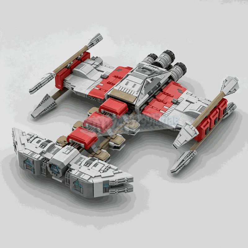 3635PCS Terran Battlecruiser Space War Sci-Fi SpaceShip Model MOC Custom Puzzle Architecture Assembly Educational Gifts Blocks
