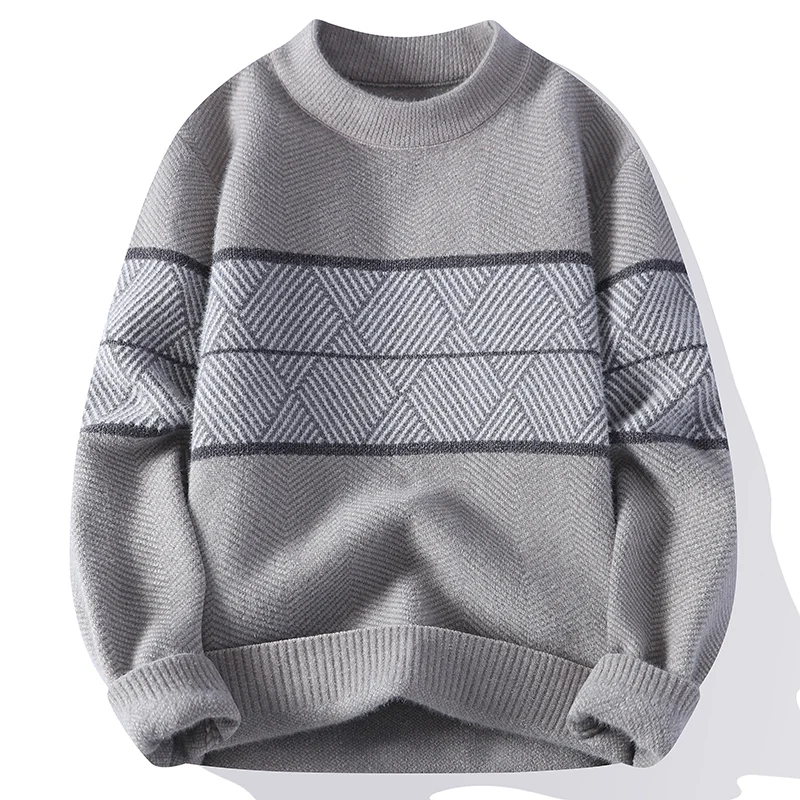 2023 Autumn Winter New style Men\'s High-Quality Fashion Trend Sweater Men Casual Comfortable Warm Sweaters men full size M-XXXL