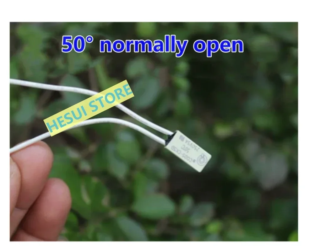 Temperature control switch Overheat protector Normally closed/normally open thermal switch Metal plastic 5A 10A