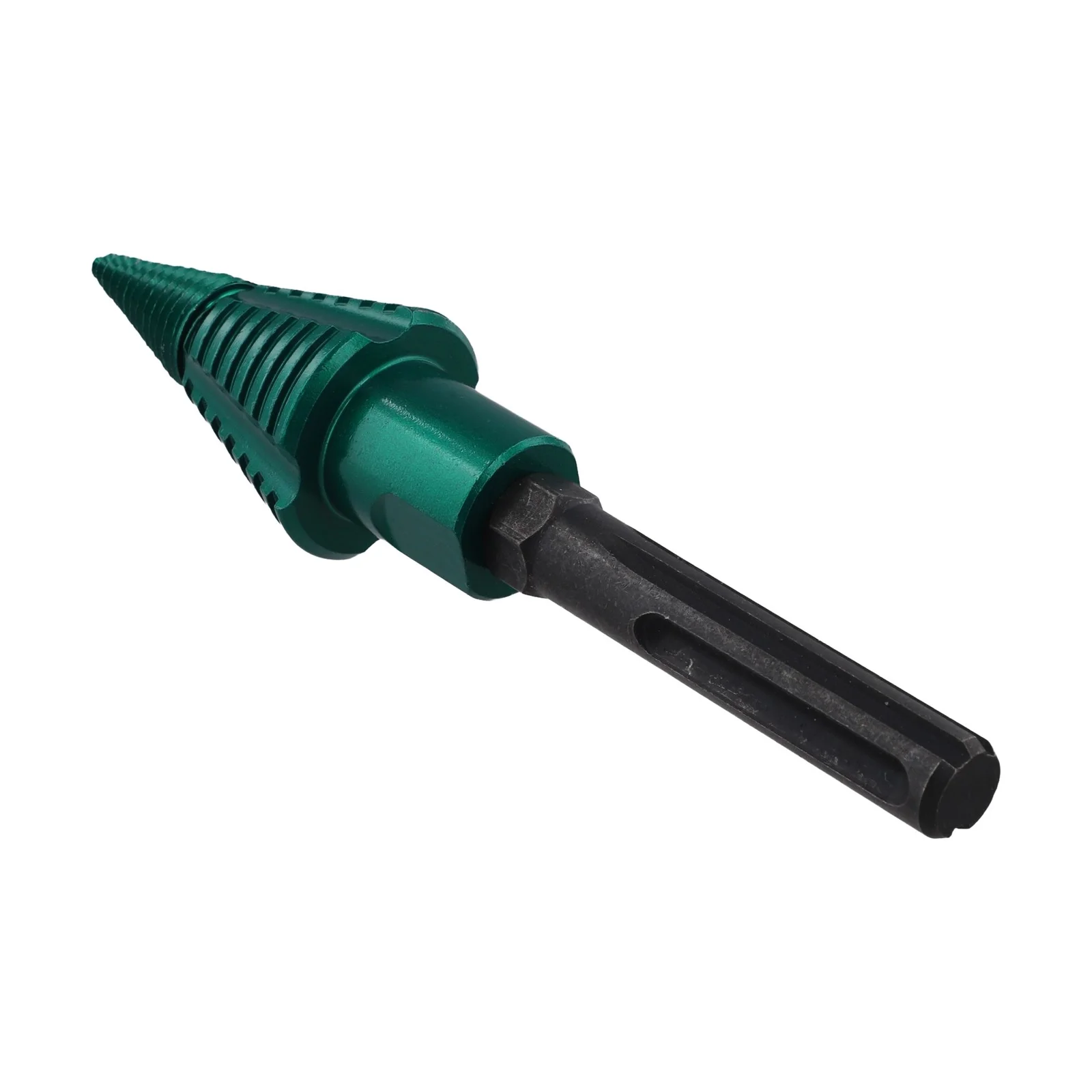 Firewood Splitter Drill Bit for SDS Max Shank with Detachable Rod and Tool Bit Replacement for Improved Wood Splitting