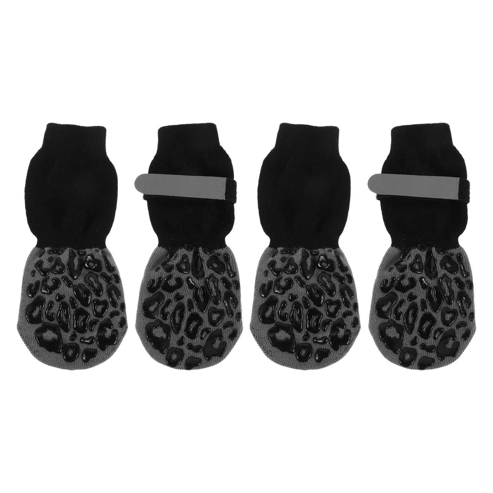 

4Pcs Pet Non Slip Socks Anti Slip Dog Grip Socks for Hardwood Floor Indoor Outdoor Paw Protection for Medium Large Dogs