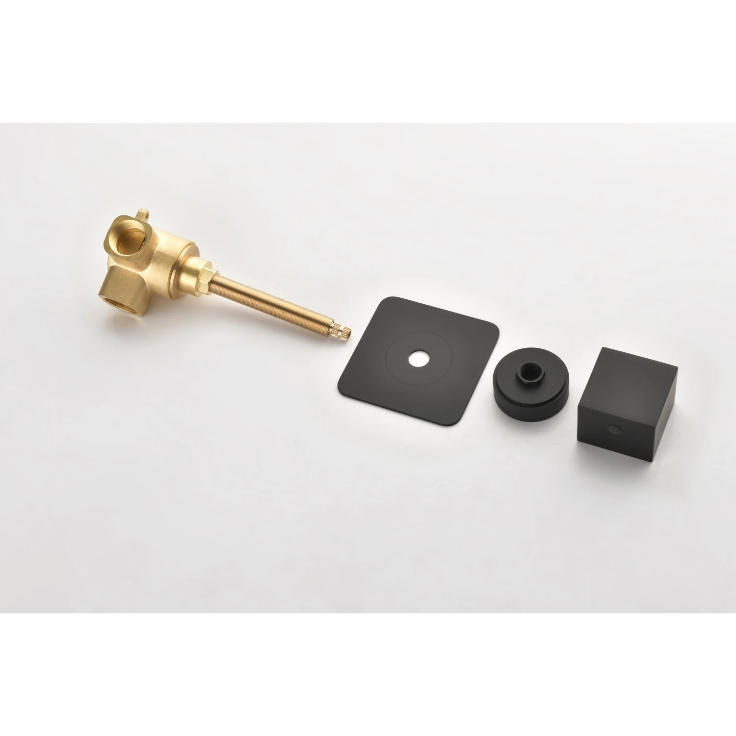 3/4" Cast Metal Volume Control Valve -2Piece Extra High Flow Master Shower Volume Control Adjustable brass handle valve body,