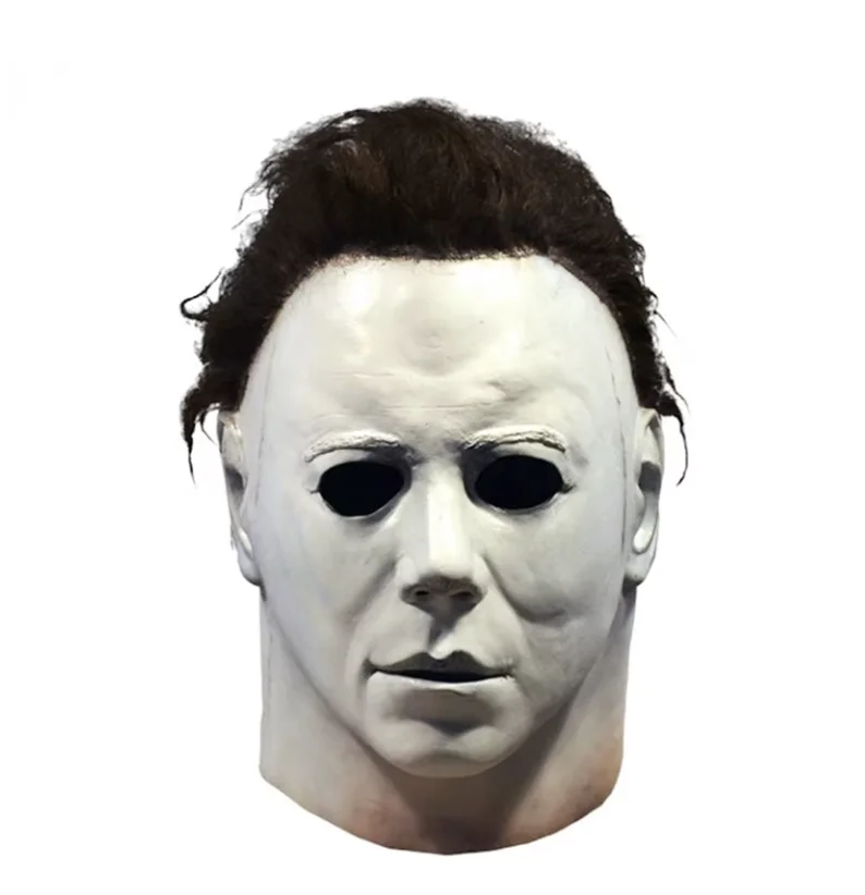 

Michael MyersMovie 1978 Michael Myers Masks Kids Mike Myers Masks Half Face Latex Halloween Myers Costume Masks for Kid Boy Girl