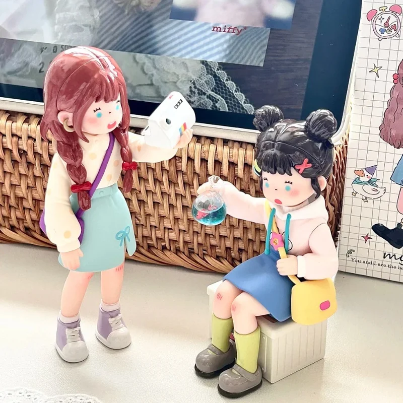 

New Milay Girl Suki·My Friends Series Blind Box Desktop Decoration Ornaments Hand-Made Toy Girl Birthday Gift Kawayi