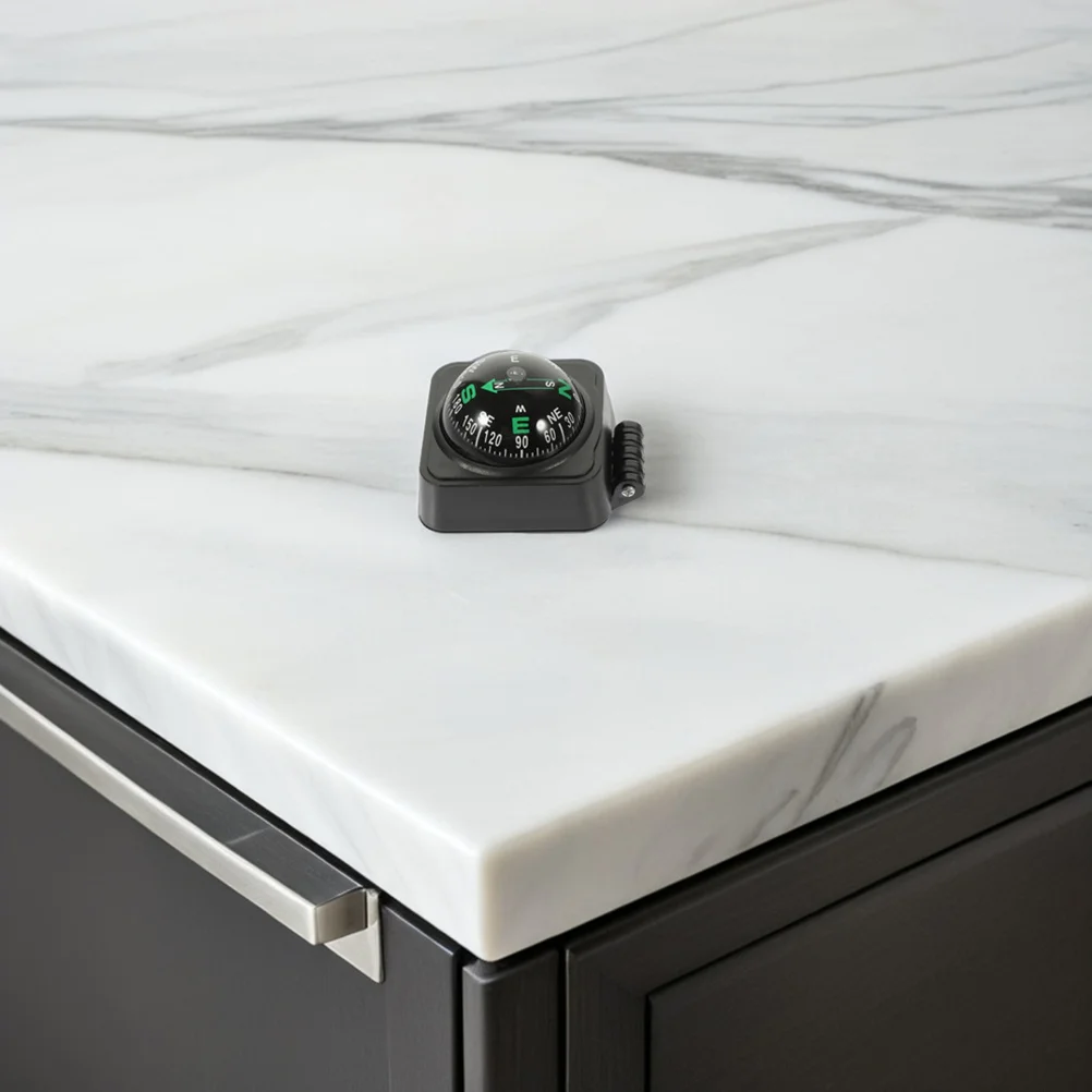 

3Pcs Adjustable Vehicle Dashboard Compass Ball High Precision Car Navigation Compass for Boat Motorcycle Outdoor Driving