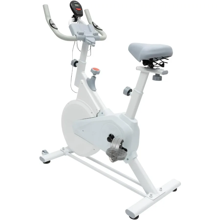 Indoor Exercise Bike Cycling Stationary Bike, Indoor Cycling Workout Bike Fitness Stationary Bike Machine with LCD Monitor and