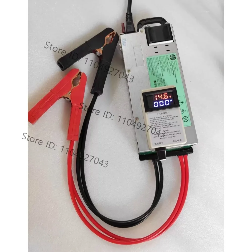 Fuente de alimentación de adaptación de servidor HP 13,8 V 100A 1200W, fuente de alimentación del regulador de voltaje automotriz, programación automotriz 14V