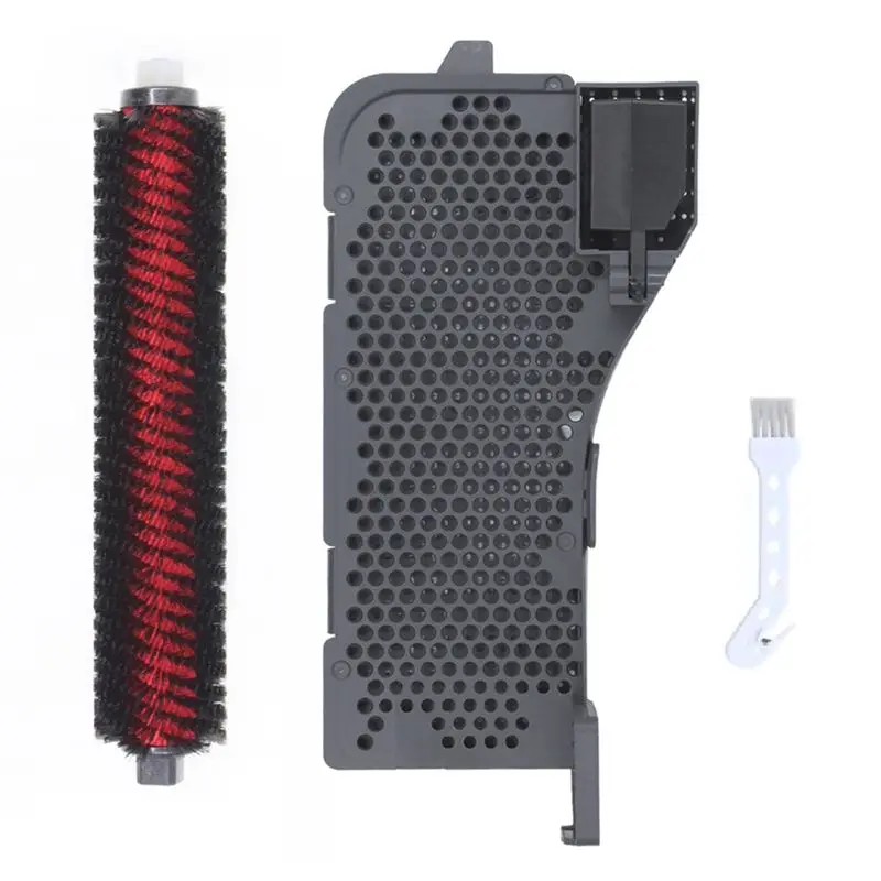 A19F-For Roborock S7 Max Ultra Empty Wash Fill Dock Maintenance Brush Water Filter Assembly Accessories Fully Automatic