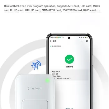 2024 version NFC read-write device, communication card reader, encrypted access control decoder, compatible with Bluetooth ICID phone