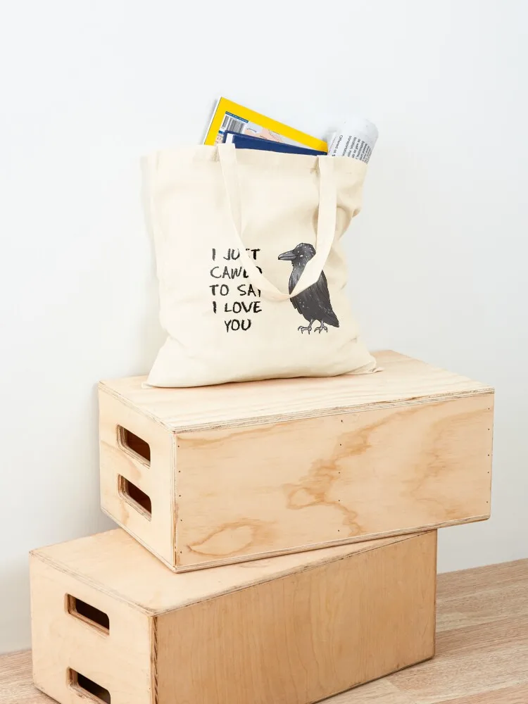 Raven - Animal series Tote Bag bags woman 2025 Canvas canvas shopping bag sacs de shopping