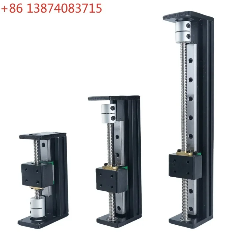 42 Stepping Motor Precision T-type slide table Linear Electric Screw Single Linear Guide Rail Slide Module Worktable