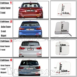 Rear Tow Cover for 14-22 BMW 2 series F45 F46 MVP Active Gran Tourer 214d 216i 218d 218i 220i 225i bumper Hook Towing Cap