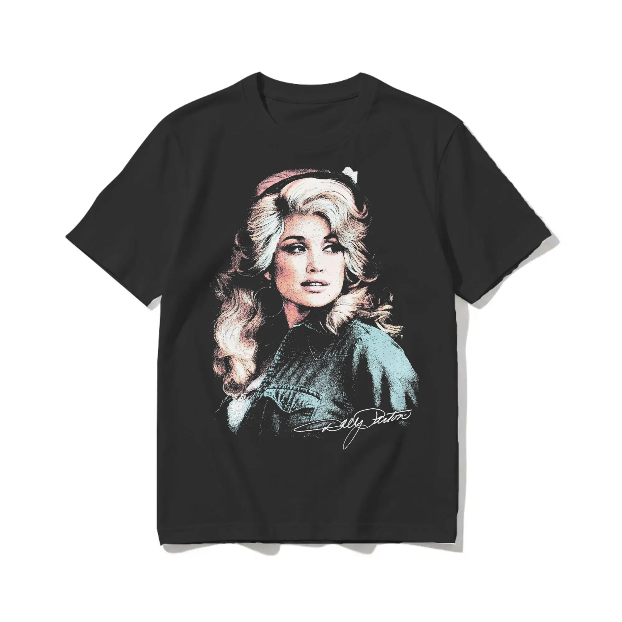 Men Women Dolly Parton Memorial RIP T Shirt 1946-2026 Pure Cotton Clothes Funny Short Sleeve Crew Neck Tee Shirt Gift T-Shirt